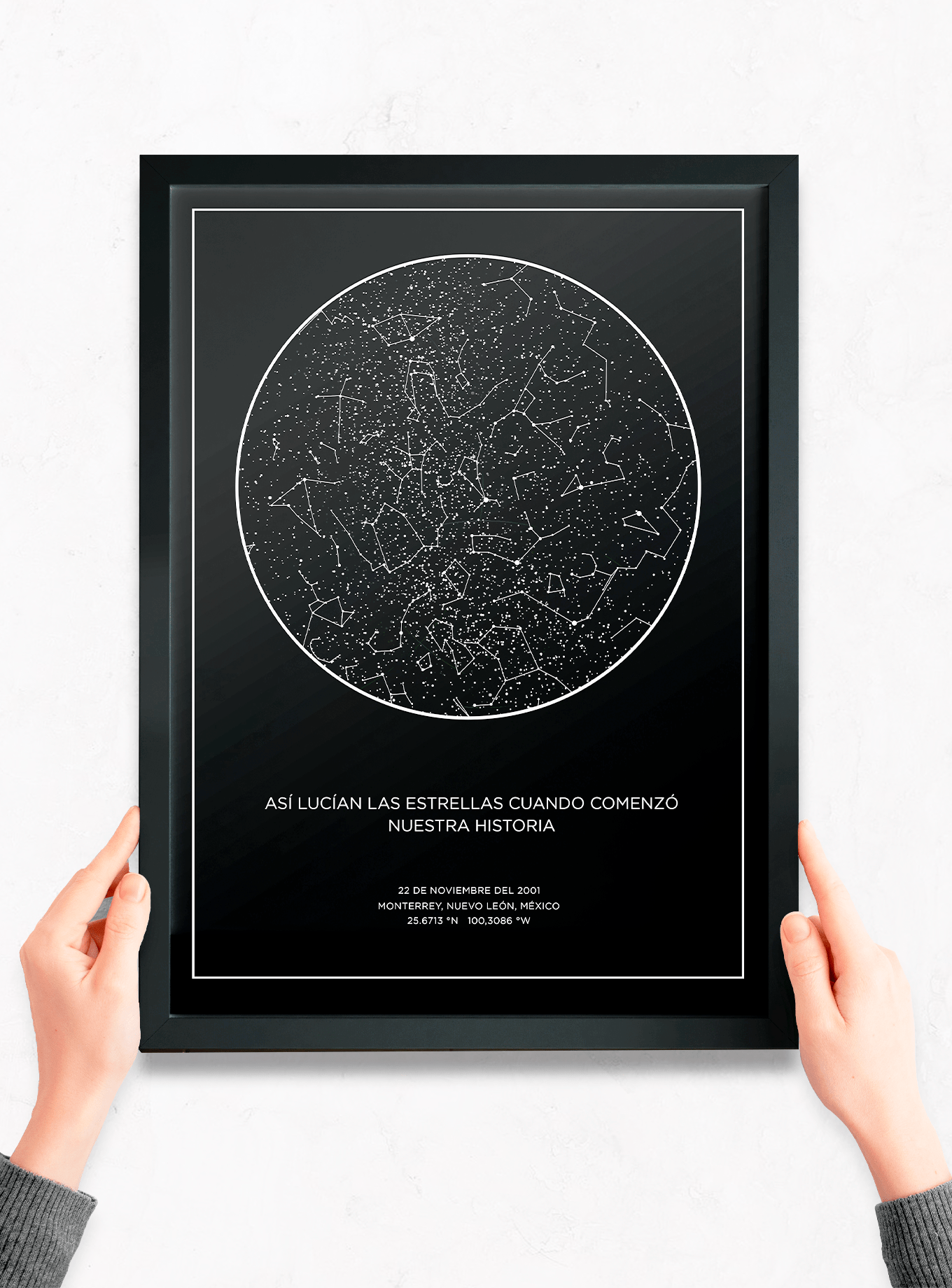 Mapa Estelar Constelaciones Con Foto Cm Stellar Love