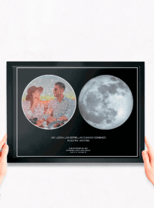 Mapa Estelar Con Constelaciones 30×40 Cm – Stellar Love